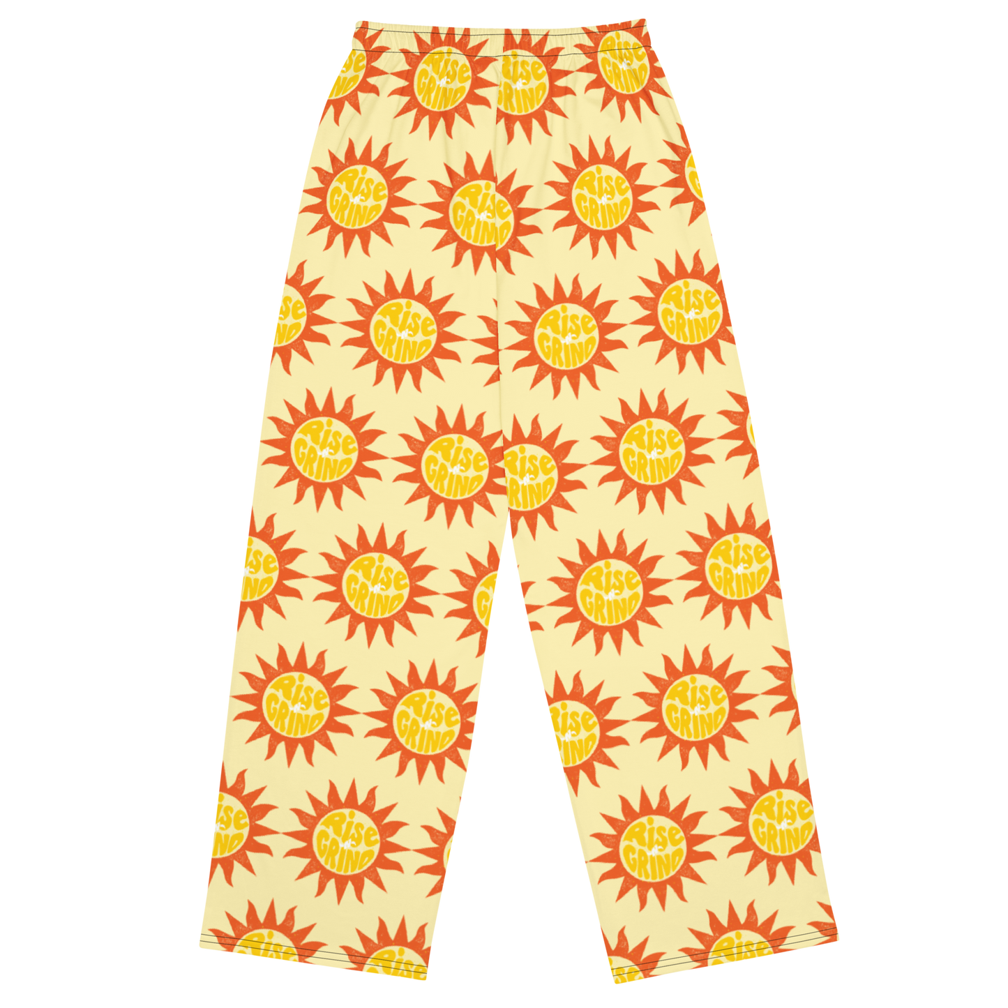 Unisex Rise and Shine Wide Leg Pjs