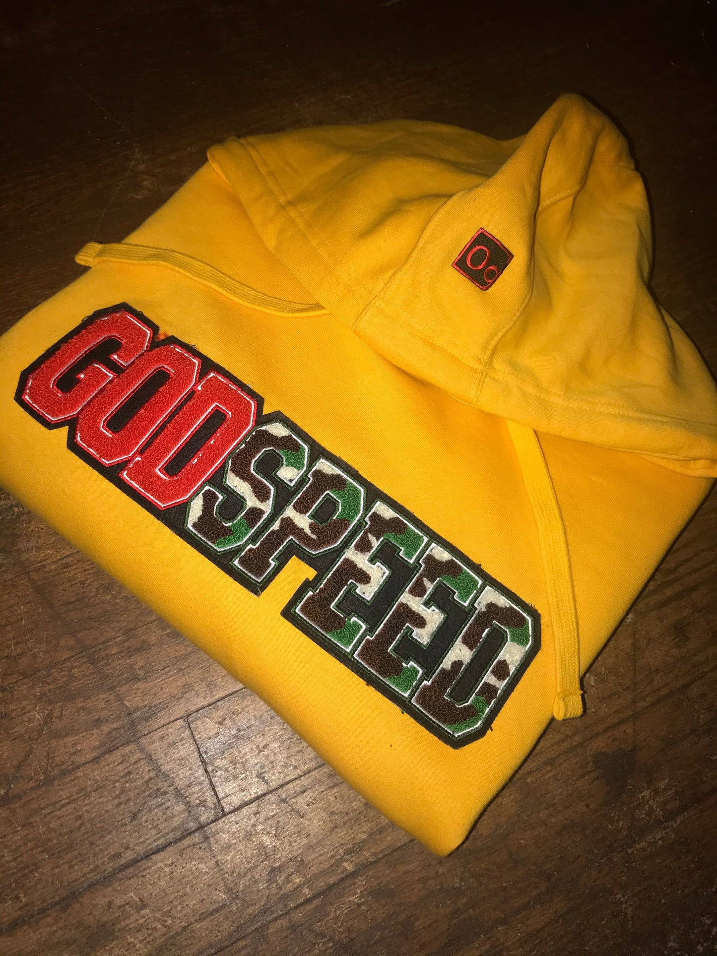 GODSpeed "GOLD" Chenille Hoodie